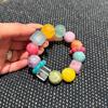 Authentic Multi-Gemstone Crystal Agate Bracelet - Xiaohongshu Style