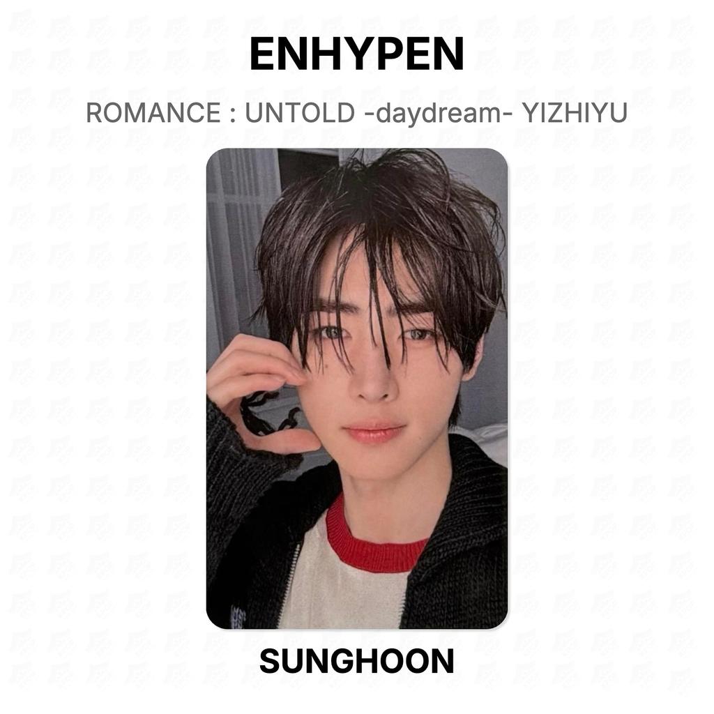 ENHYPEN РОМАНТИКА : UNTOLD -daydream- Официальная фотокарточка YIZHIYU