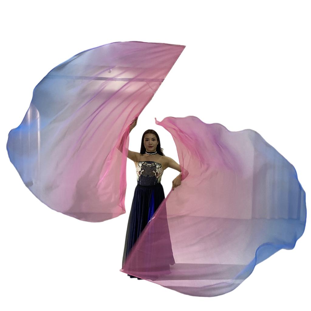 2 шт. флаги для танцев и хвалы с масштабируемым стержнем, полукруглые флаги для поклонения с крыльями, церковные флаги для поклонения для танцоров