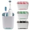 Домашний органайзер для чашек Аксессуары для ванной комнаты Подставка для электрической зубной щетки Стеллаж для хранения зубной пасты