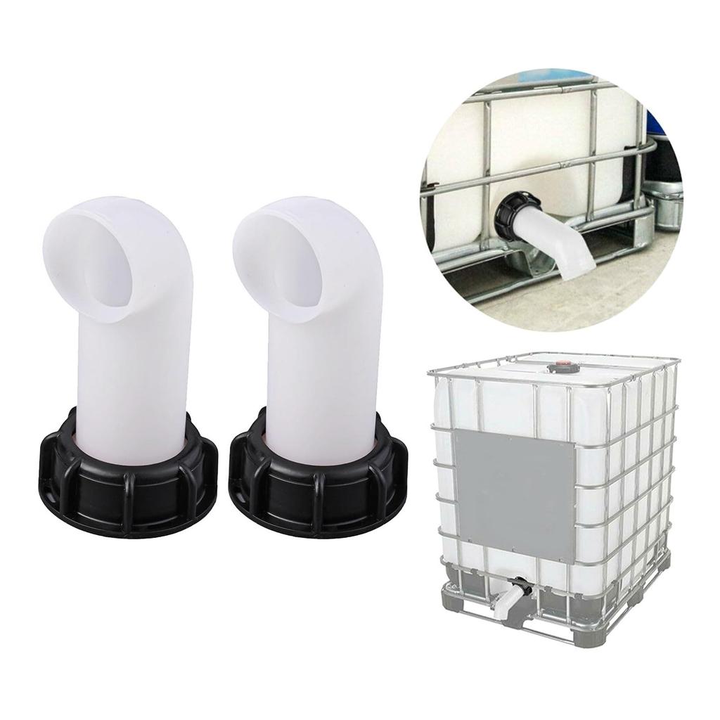 2 шт. Насадки для IBC-контейнера, краны, крышки, клапаны, фитинги, резьба, адаптеры для IBC-контейнера, удлинители, сливные патрубки, шланги, простые в использовании