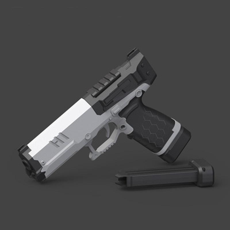 Наборы пистолетов, нейлоновый пистолет, игрушки, пистолет для выброса гильз, пистолет с мягкой пулей для ручного ручного игрушечного пистолета с мягким яйцом для мальчиков и девочек