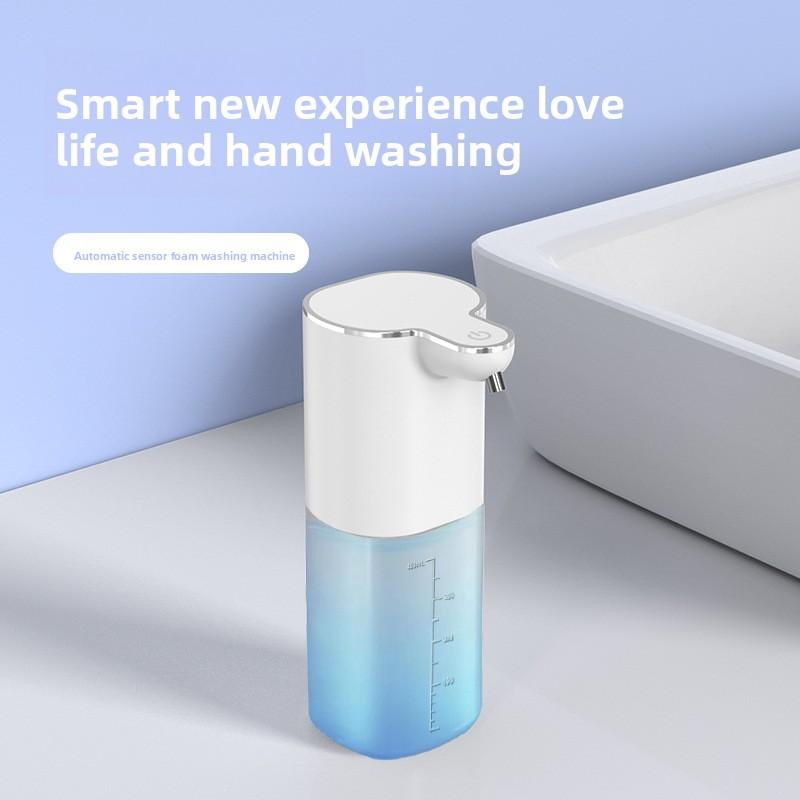 New P9 Automatic Sensor Soap Dispenser Smart Foam Machine Hand Washing Alcohol Spray Disinfectant Wall-Mounted