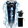 Beautiplove Electric Rotary Shaver for Close Fast Trimmer IPX7 Suitable for Shaving In the Wet and Dry USB LCD Display with Remaining Usage Time Lock