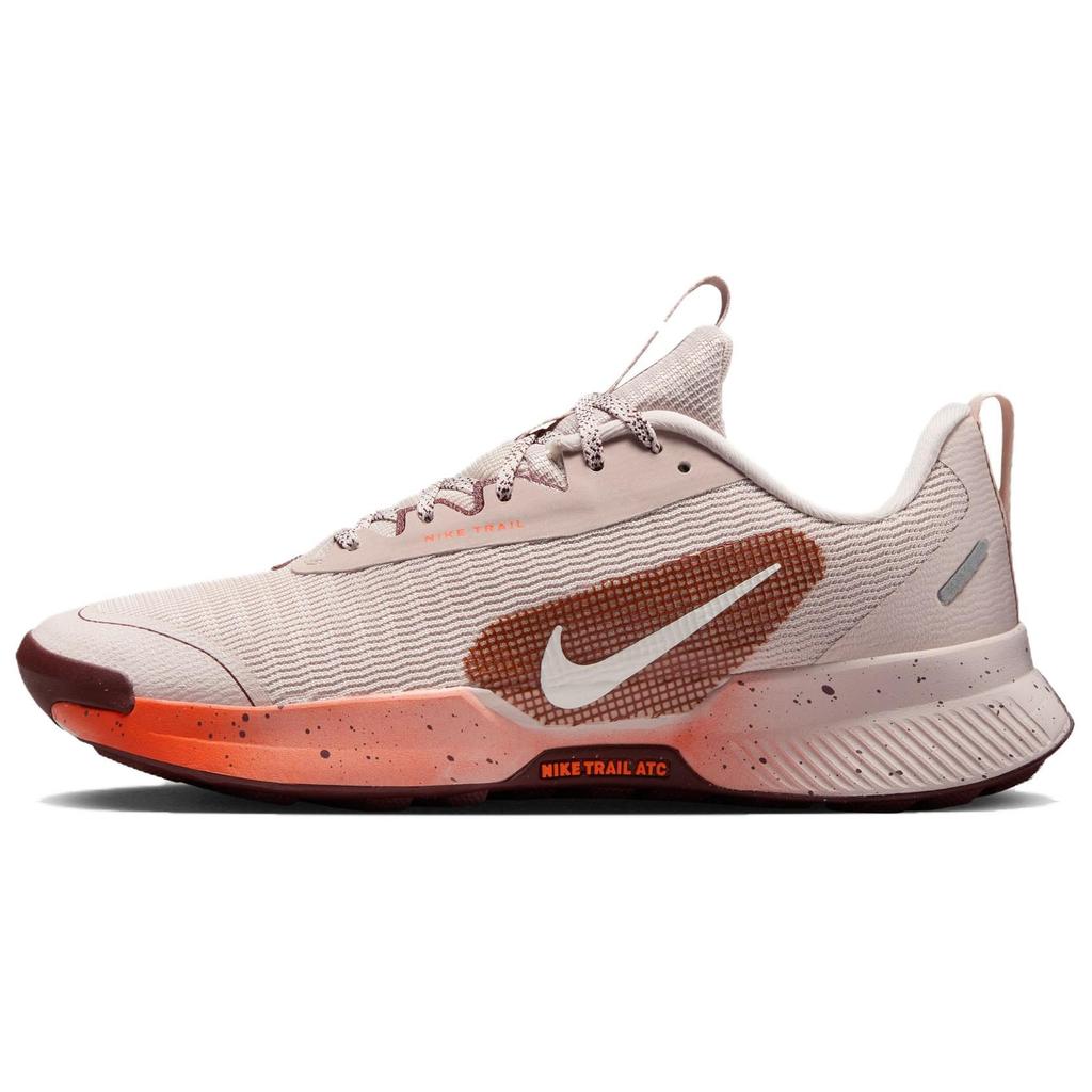Nike Кроссовки для бега Juniper Trail 3 Тканевые Низкие Женские Песочно-серый Розовый FQ0902-602