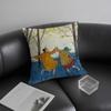 Подушка с чехлом Sam Toft Art Ультрамягкая, приятная для кожи ткань Облачный комфорт и скрытая молния