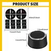 For GMC Radio A/C Decals Climate Control Button Stickers + Control Repair Knob