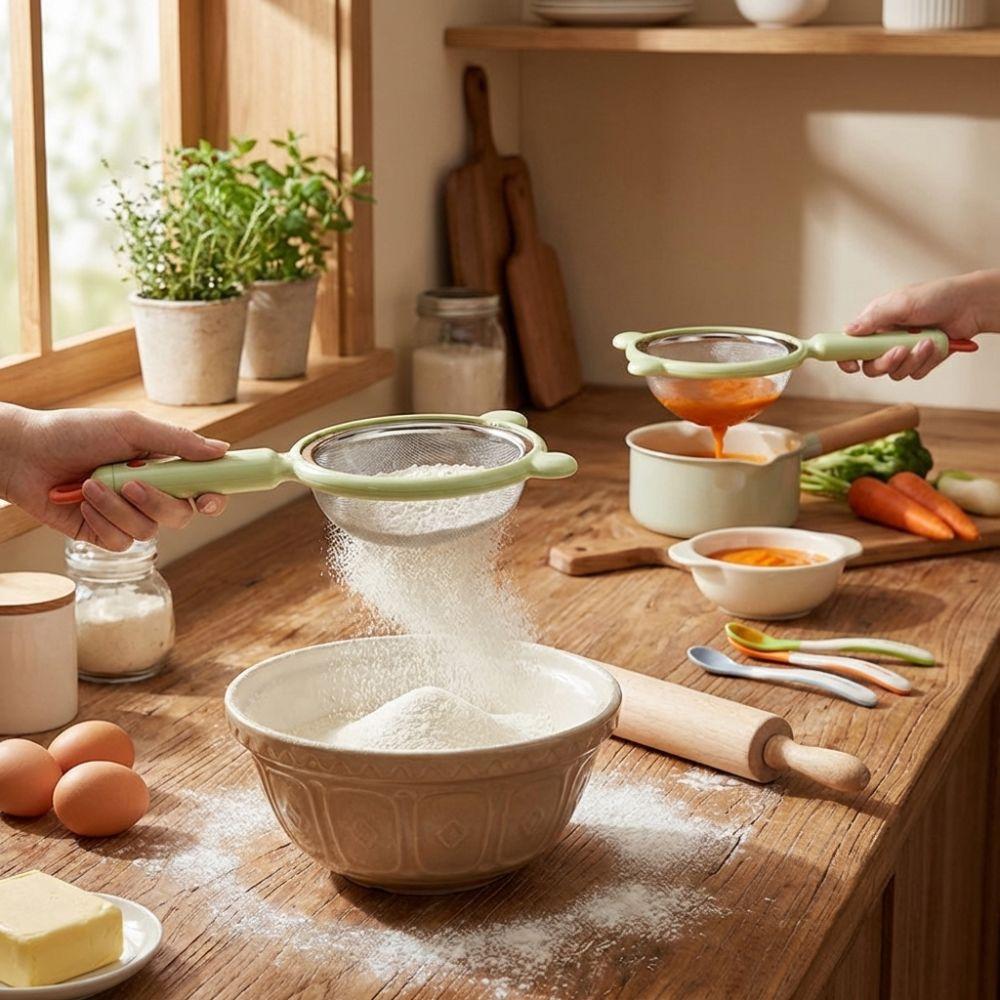 Fine Mesh Filter Screen Detachable Soybean Milk Filter Juice Strainer Home Cooking