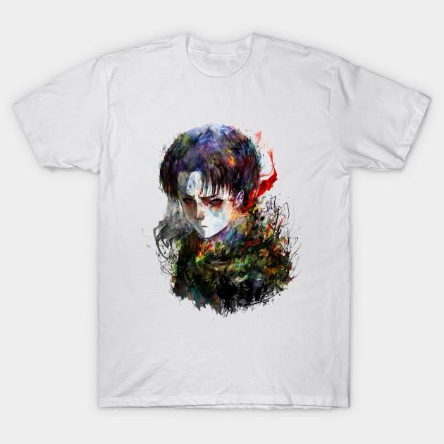 T Shirt Women Attack On Titan. Levi Harajuku Print Kawaii Tshirt Summer Short Sleeve Female T-Shirt Top Tee