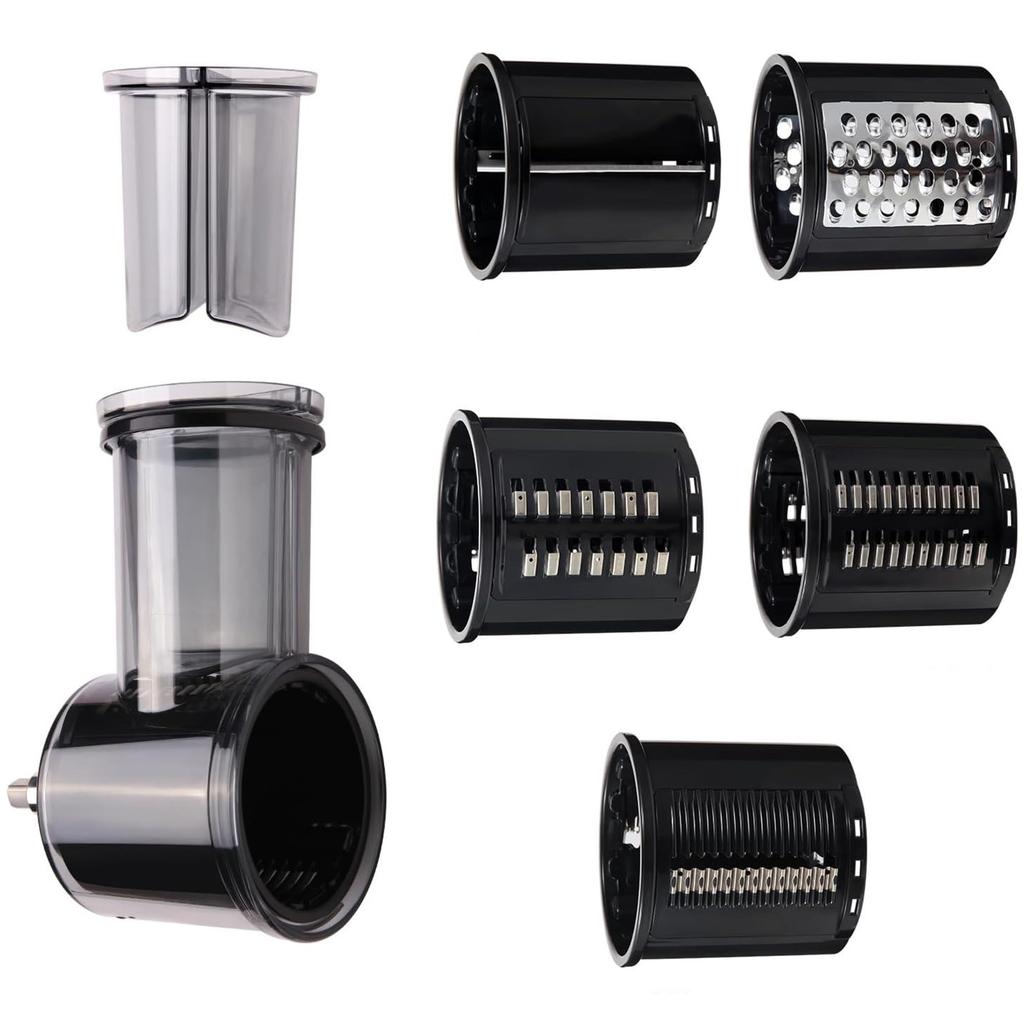 Multifunction Vegetable Cheese Slicer Shredder Cutter Shred Kitchen Grater Peeler Attachment For 3.5QT 4.5QT 6QT 7QT 8QT