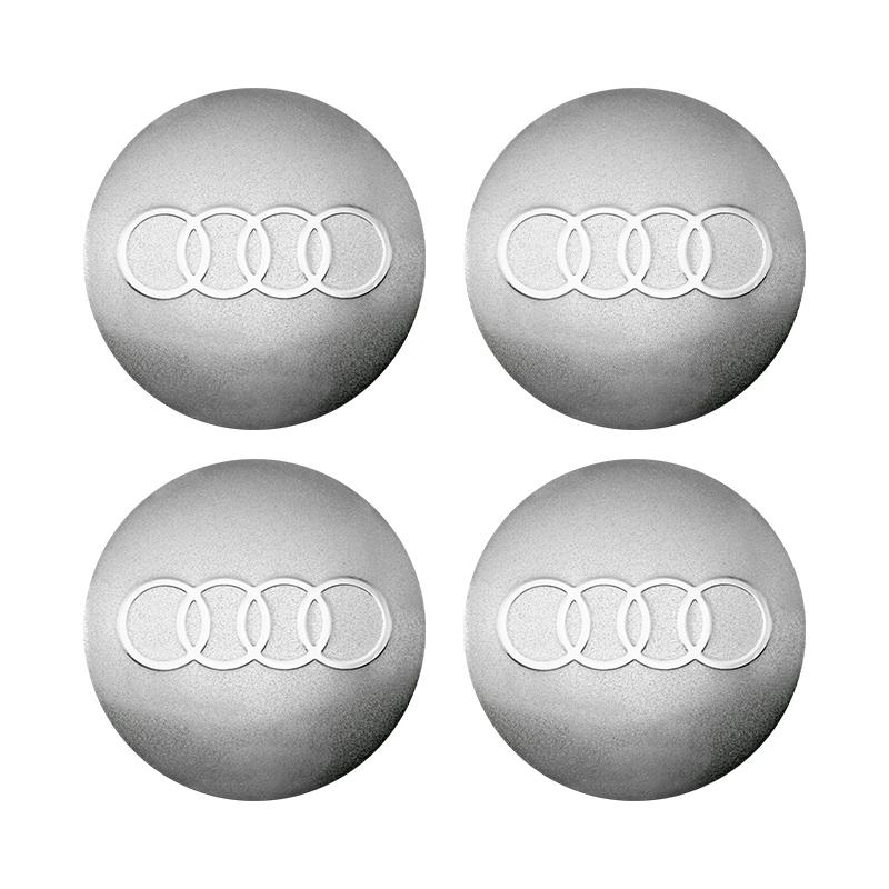 Для Audi B5 4 шт. 56 мм Колпачок ступицы колеса автомобиля Значок Логотип Наклейка Для Audi A6 A3 A4 A5 A6 Q2L Q3 Q5 Q7 Q8 R8 S4 S8 S7 RS5 RS8 RS6 Аксессуар
