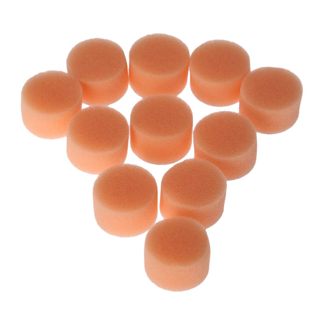 DRELD 50Pcs 1inch 25mm Sponge Waxing Buffing Polishing Pad for Car Polisher M6 Polishing Pad Backer Plate For Dremel Rotary Tool