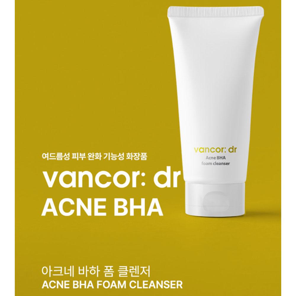 vancor Пенка для умывания с BHA-кислотой от прыщей 120 мл