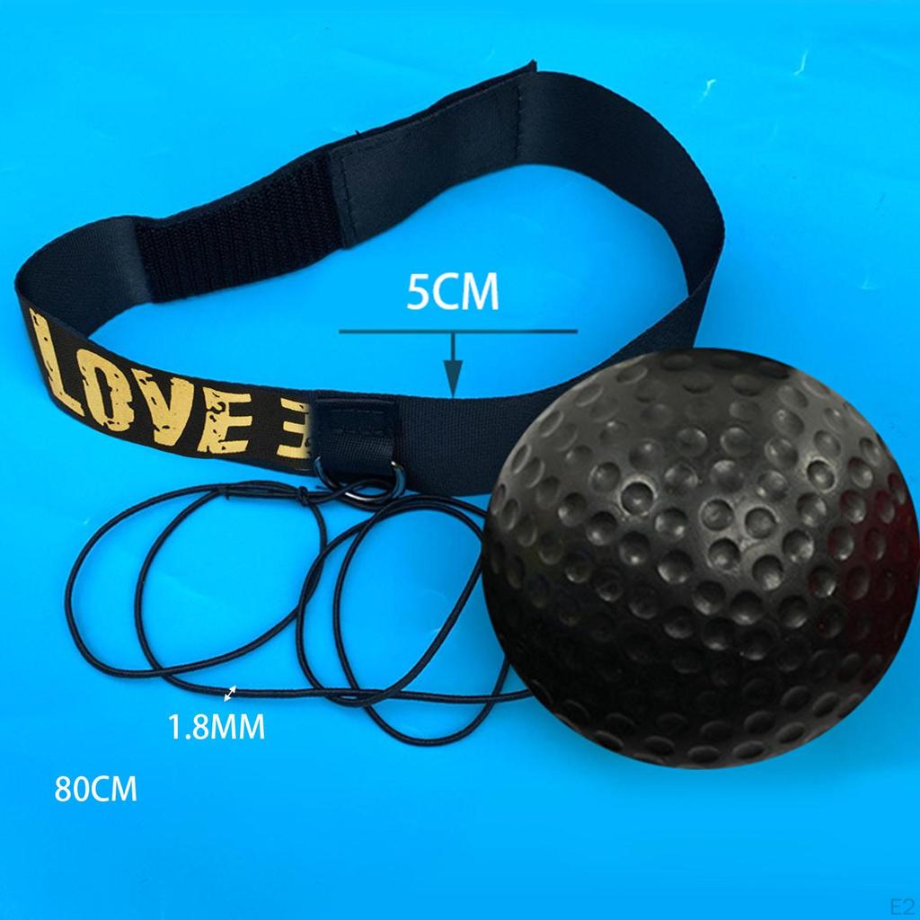 Боксерский рефлекторный мяч, повязка на голову, ударный бой ММА, снаряжение, регулируемая повязка на голову