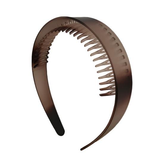 Ободок для волос Extra Wide Thick Headband с нескользящими зубьями в винтажном стиле, прочно держащийся, офисный аксессуар для волос