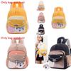 Childrens Simple Color Block Backpack With Oxford Material For Education And Outings