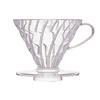 V60 Прозрачная капельница 02 Прозрачная для 1–4 чашек кофе Ручная капельница Сделано в Японии VDR-02-T