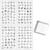 Seimeinoki Clear Transparent Cute Cat Silicone Transparent Diary DIY Stamp Block For Stamps, Stamps, Patterns, Material, Seals, Making, Handmade,