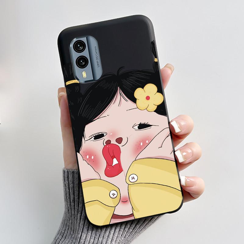 Cute Case For Nokia X30 5G Fundas Coque Printing Shell Protective Cover Soft Silicone Cartoon Phone Casing Capa
