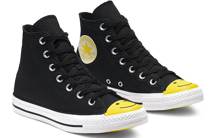 Кеды Converse Chuck Taylor All Star High 'Smiley Face - Black' 164423C