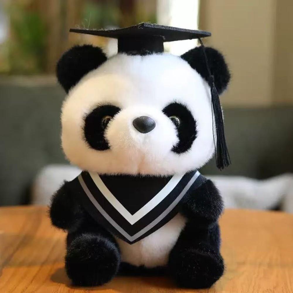 Panda Graduate Plush Dolls Stuffed Graduation Panda Plush Toy Kawaii Graduation Gift Kids Gift