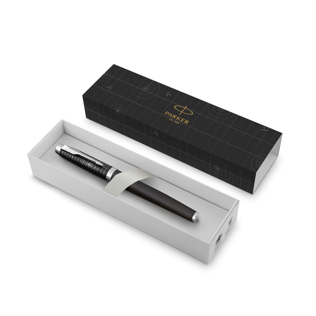 Parker IM Legacy of Flight Special Edition Fountain Pen, Fine Nib, Matte Black, Gift Box