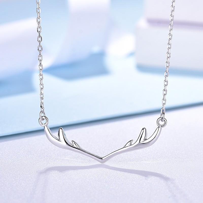 Yilu You Маленькое Ожерелье Из Рога Лося, Простая Милая Цепочка на Ключицу, Студентка Источник