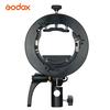 Godox S2 Portable Flash S-type Holder Speedlite Bracket with Bowens Mount for Godox V1 Serie V860II