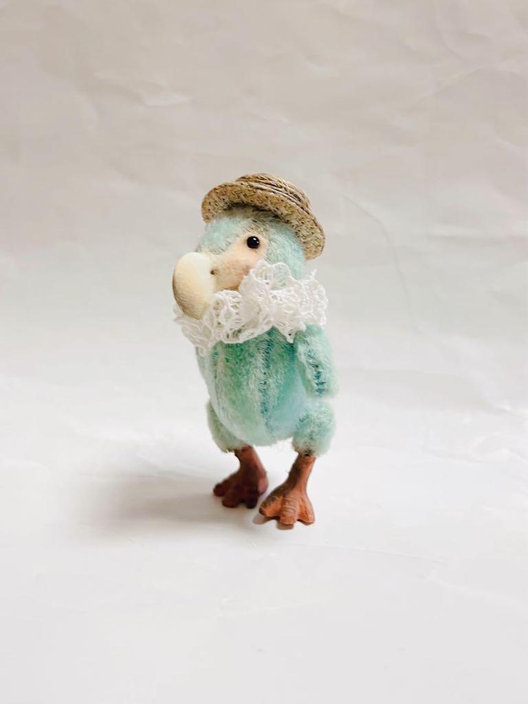 [USED] Popular Artist Felt Plush Teddy Bear Handmade