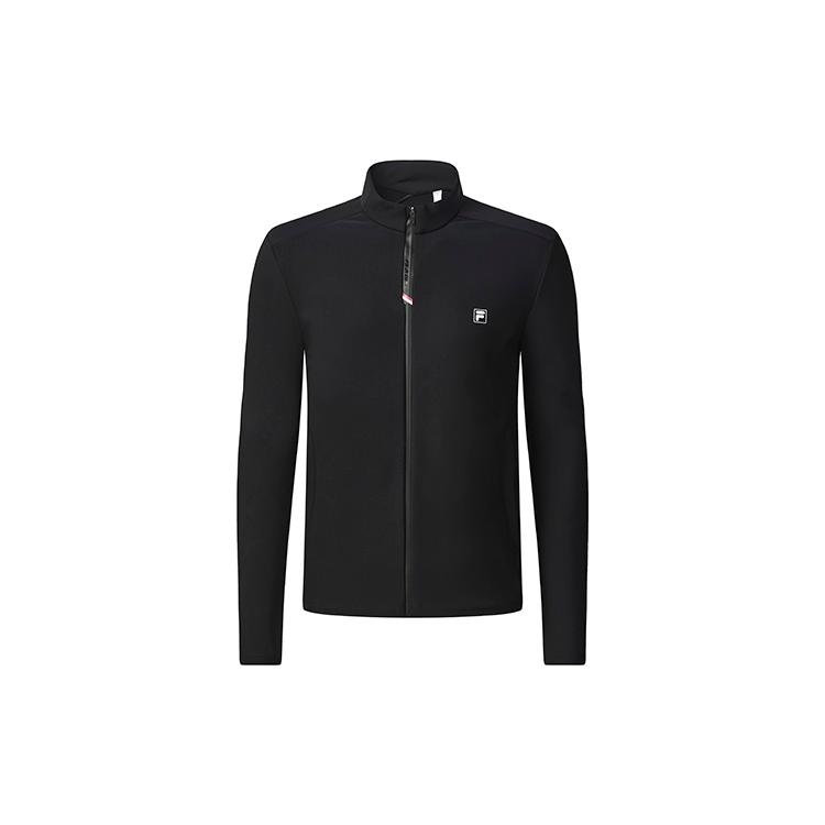 New FILA Athletics Jackets Men's Pitch Black A11M245501F-BK