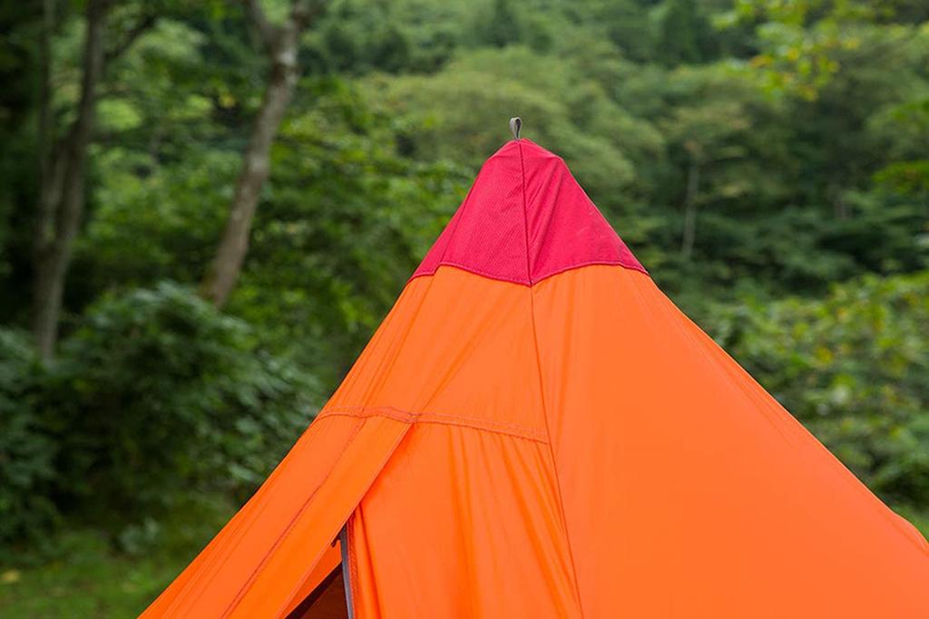 MSR Outdoor Camping Monopole Shelter Front Range Bug Shelter for 4 People Japanese 37039 Red [Genuine Product]