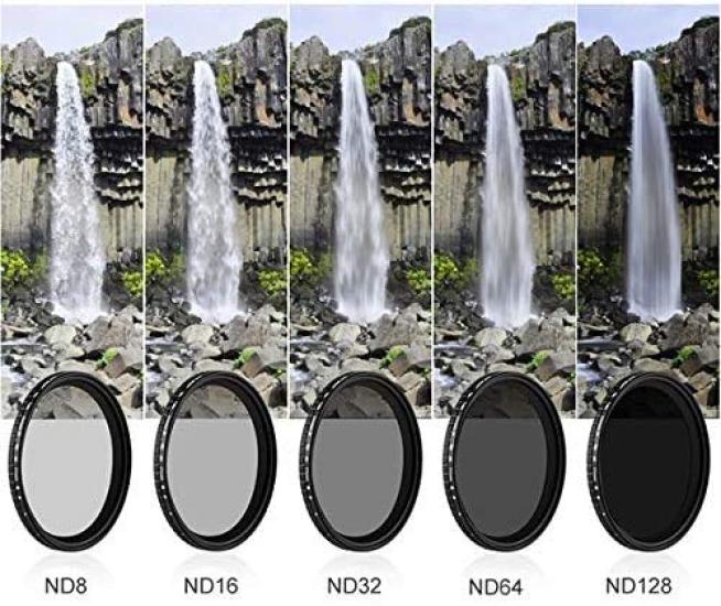Concept Variable ND Filter 37mm Variable K&F NANO-X ND8~ND128 KF-37NDX8-128