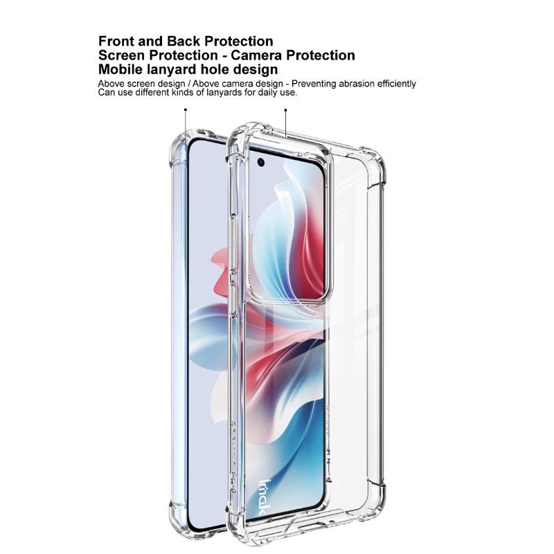 Для OPPO Reno 11 F 5G / F25 Pro 5G / Reno 11 A 5G чехол для телефона IMAK ударопрочный мягкий чехол Space