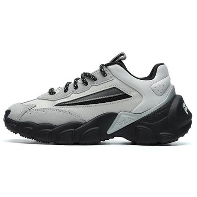 Модные кроссовки Ретро Толстая подошва Низкий верх Повседневные Беговые кроссовки Женские кроссовки Серые F12W144120FMH