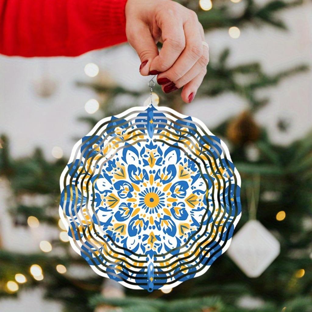 10 Inch Bohemian Wind Chime for Outdoor Decor Elegant Handmade Hanging Wind Chime with 360 Hook Perfect Gift for Spring Summer Balcony Courtyard