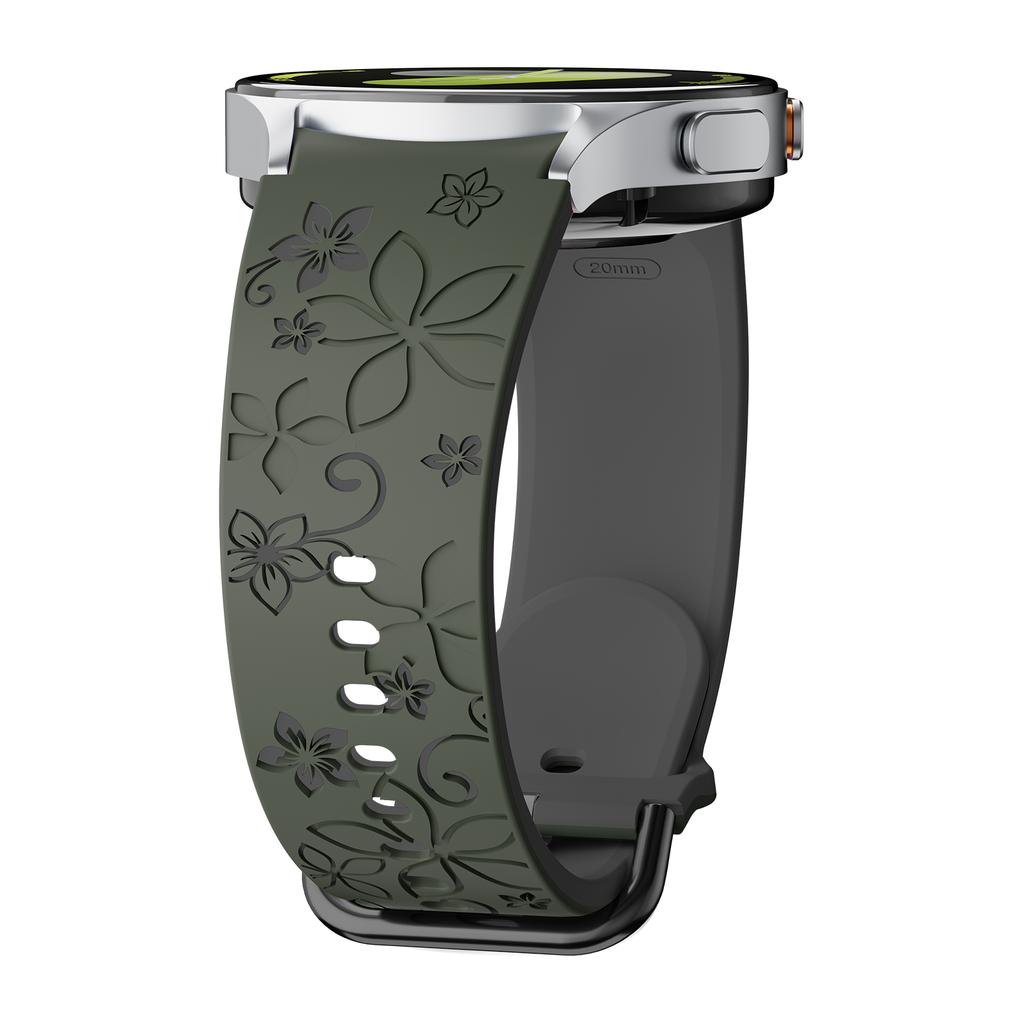 Спортивный ремешок для Samsung Galaxy Watch 7 6 5 4 44 мм 40 мм Watch FE 40 мм 6 Classic 43 мм 47 мм 4 Classic 46 мм 42 мм Силиконовый ремешок для Samsung Galaxy Watch 5