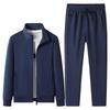 Men's Spring Autumn Cotton Tracksuits 2 Piece Set Men Sets Outwear Jacket+Sweatpant Homme Suit Men Running Fitness Suit