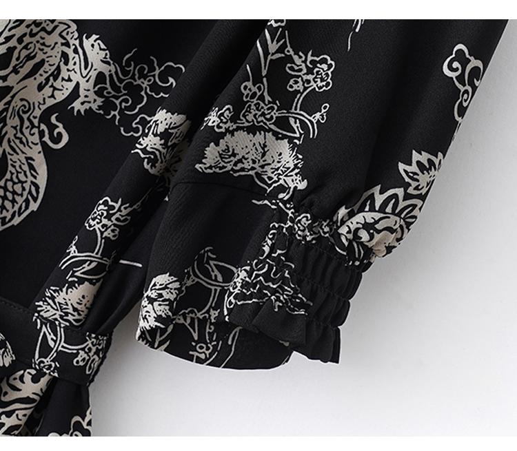 Casual waist cinched long dress