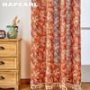 1PC NAPEARL Hot Selling Fashionable and Versatile Japanese Printed Tassel Cotton Linen Curtains for Small Windows Balcony Home Dceor