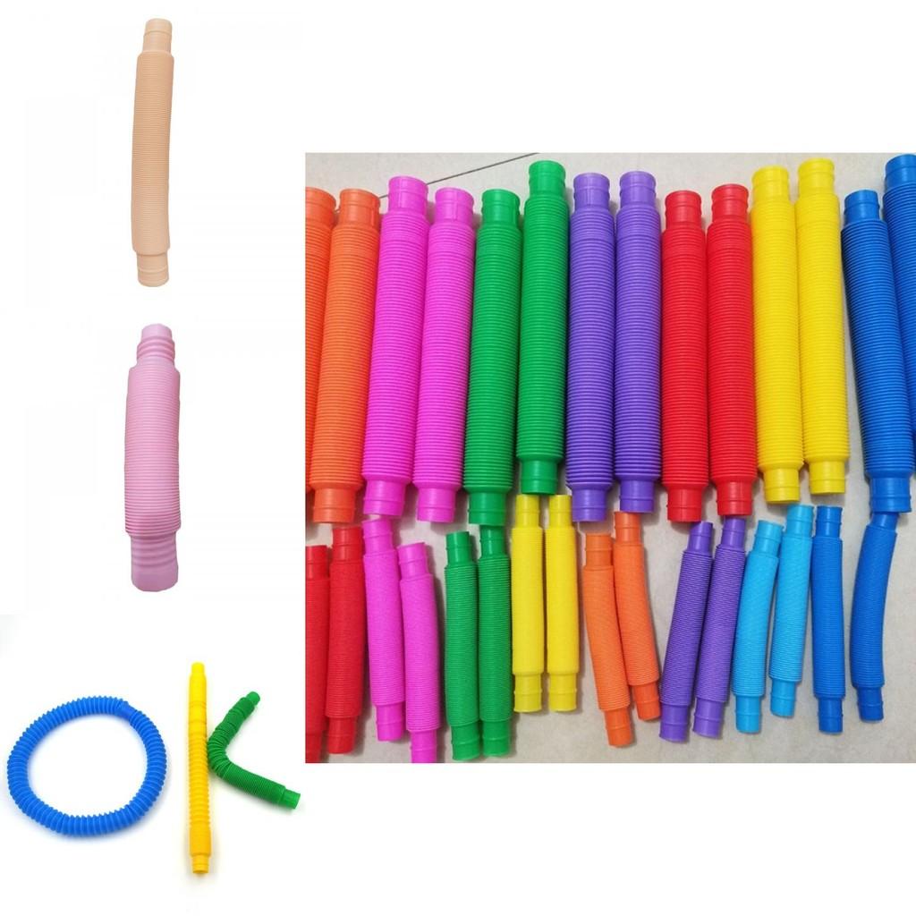 Развлекательные Сделай сам Поп-трубки Телескопические Меха Сенсорные Игрушки для Детей и Взрослых