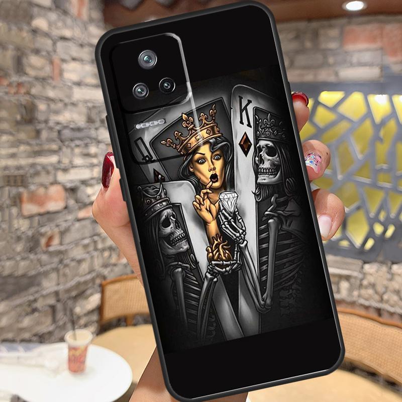Художественный чехол Король Королева для Xiaomi 15 Ultra 13 14 11T 12T 13T 14T Pro POCO X7 X3 X5 X6 Pro M6 F5 F6 Pro