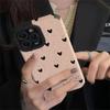 Модный чехол для телефона Little Love Heart для iPhone 14 12 15 11 13 Pro Max Mini SE X XS XR 78 Plus, силиконовый кожаный противоударный чехол