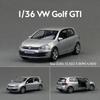 1/36 Volkswagen Golf GTI Игрушечная модель автомобиля для детей Металлическая литая миниатюрная коллекция Подарок для детей Мальчиков Ребенка