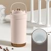 500ml Ceramic Tumbler with Straw, Vacuum Insulated, Double-Layered Design, Keeps Hot or Cold, Portable Coffee Cup, Water Bottle, Multi-Color,