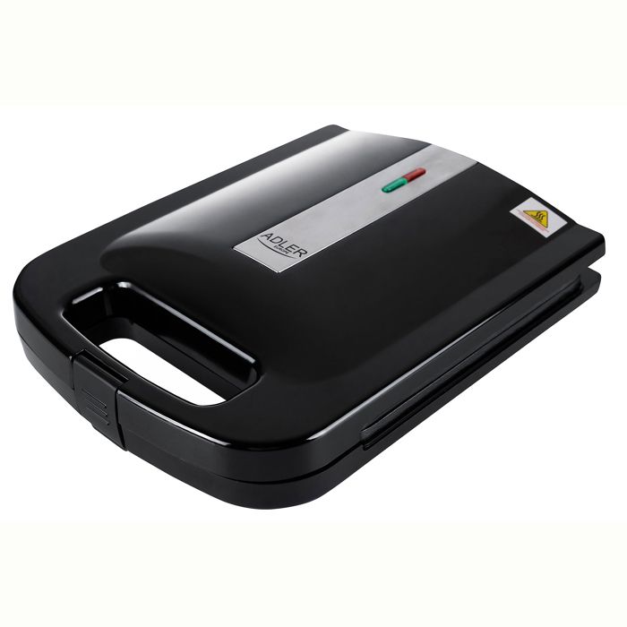 Электрический прибор для 8 треугольных сэндвичей, Антипригарные пластины Adler AD3055 2000 Вт 02031