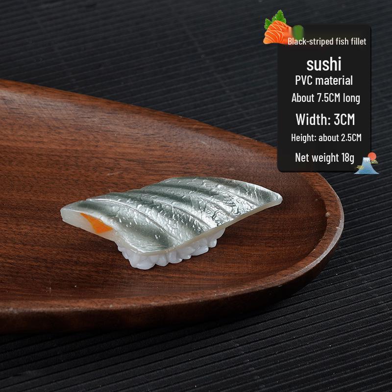 Fake Salmon Sushi Display Set - Japanese Restaurant Decoration