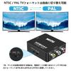 CHARYZA HDMI в RCA Конвертер AV 1080P Преобразует HDMI Вход в Композитный Включает USB Кабель Питания Адаптер, Совместимый, Переключаемый PAL/NTSC, Выход,
