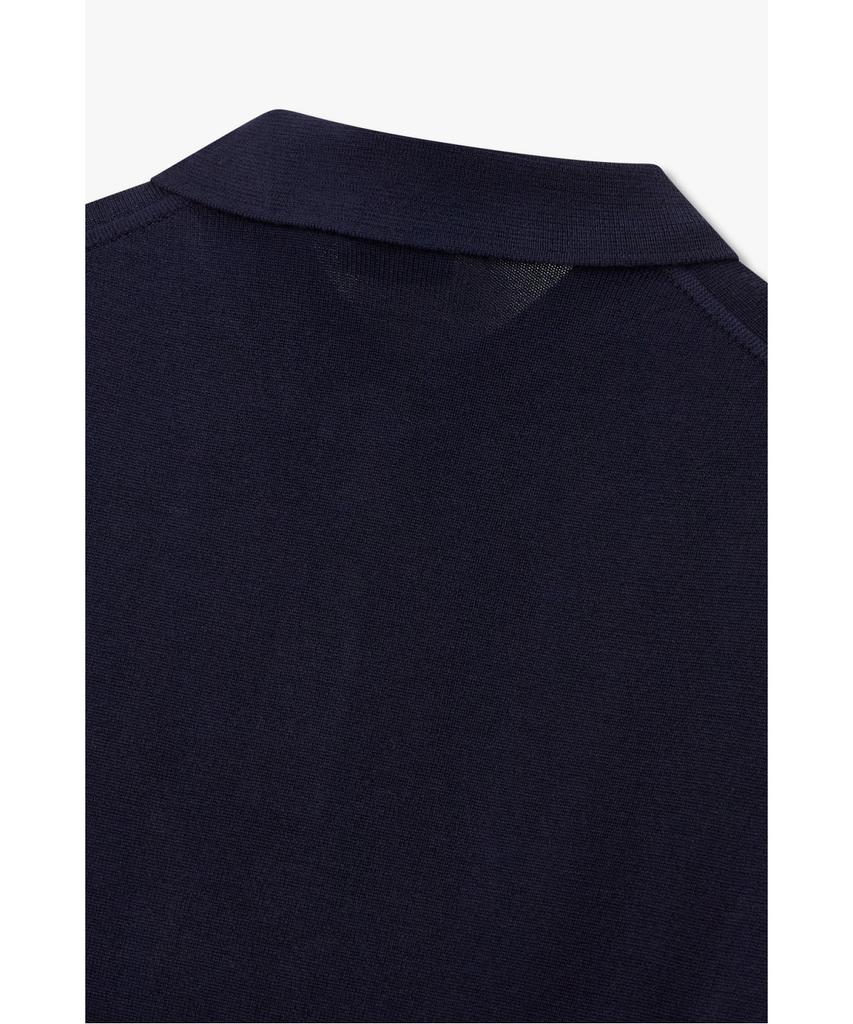 MAN ON THE BOON [Morgano] Polo Sweater_Navy 4715313901