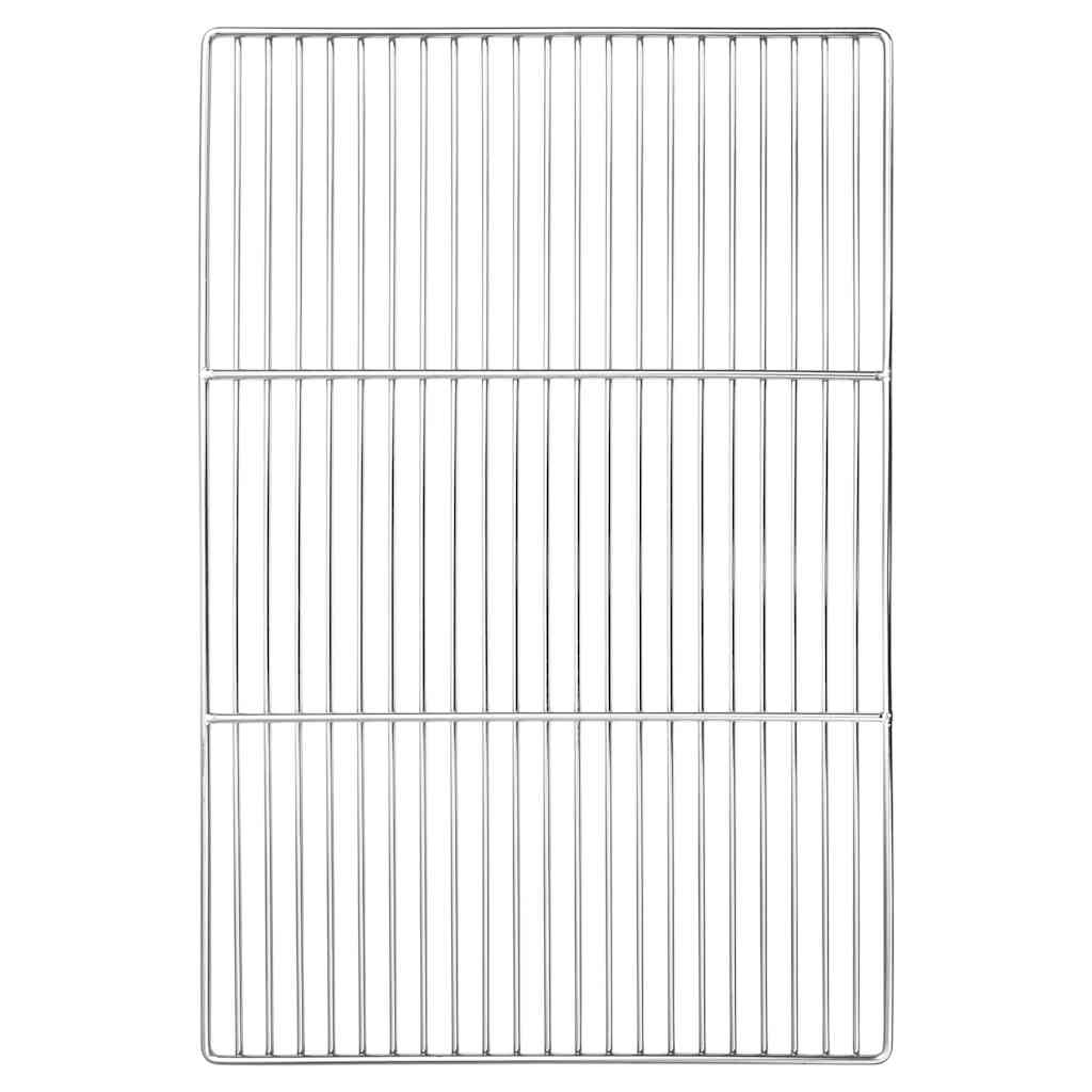 Grill Grid Silver 60 x 40 cm Stainless Steel