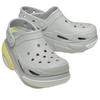 Crocs BUBBLE CRUSH CLOG Стильные и удобные дырчатые туфли Женские серые